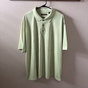 Cubavera Men’s Polo Shirt | XXL | Green | Collared | Like New